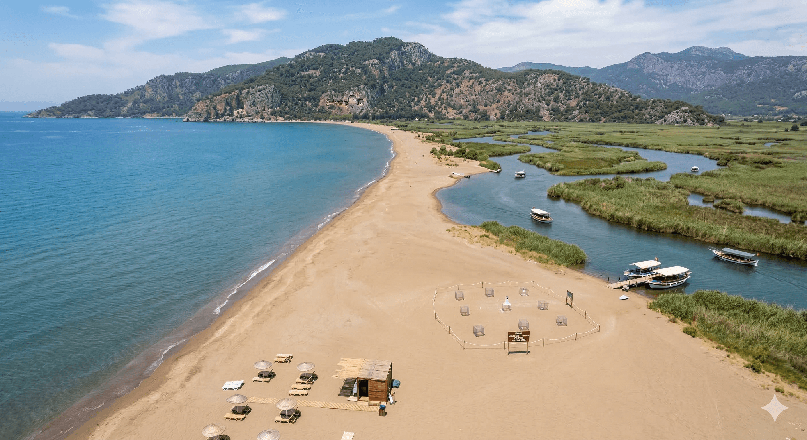 Doğayla iç içe Dalyan butik otel